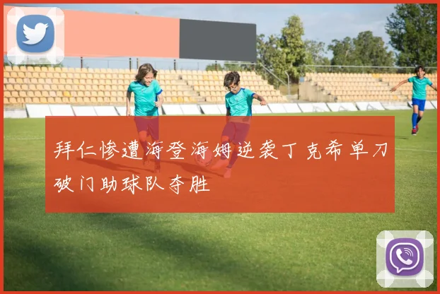 拜仁惨遭海登海姆逆袭丁克希单刀破门助球队夺胜